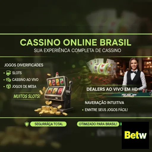Imagem do site betw com slots e dealers ao vivo.