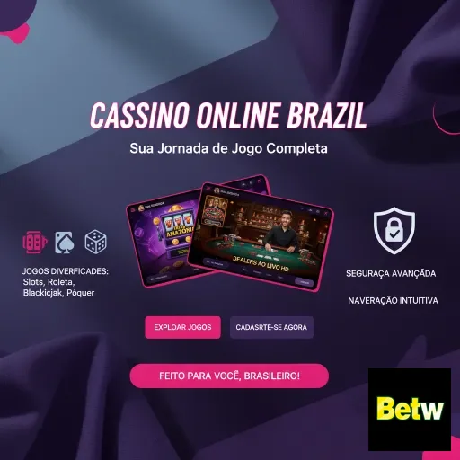 Cassino online da betw com jogos variados e interface intuitiva.
