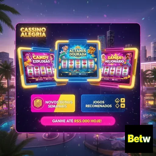 Slots emocionantes da betw: Candy Explosão e Atlantis Dourada.