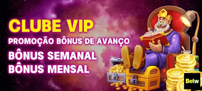 Clube VIP do betw com promoções e bônus para jogadores.