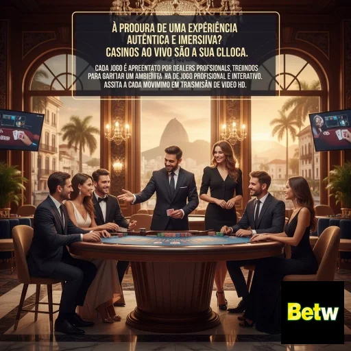 Jogadores no cassino VIP da betw com dealers profissionais.